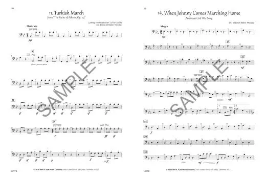Symphony Performance Folio - Monday - Trombone/Baritone - Book