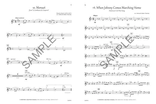 Symphony Performance Folio - Monday - 1st Bb Trumpet - Book