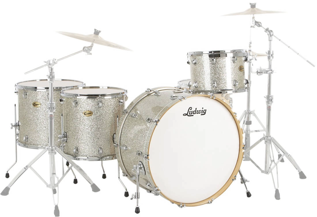 Centennial Zep 4-Piece Shell Pack (26,14,16,18) - Silver Sparkle