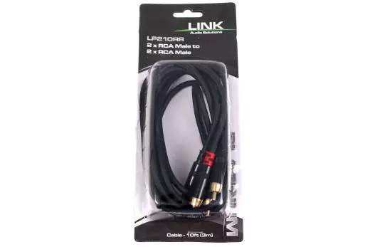 Link Audio Premium Dual RCA to RCA Cable - 10 foot