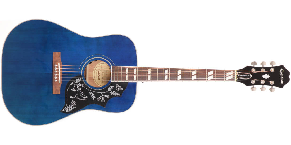 Hummingbird Pro Limited Edition Acoustic/Electric - Blue Burst