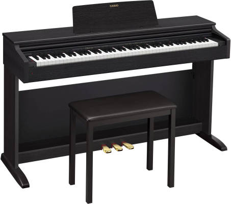 AP-270 Celviano Series 88-Key Digital Piano with Stand and Bench - Black