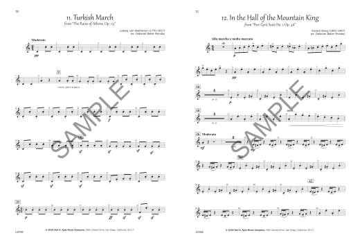 Symphony Performance Folio - Monday - Bb Tenor Saxophone - Book