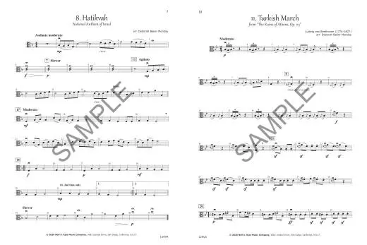 Symphony Performance Folio - Monday - Viola - Book