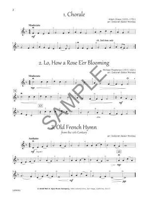 Symphony Performance Folio - Monday - 1st Violin - Book