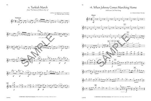 Symphony Performance Folio - Monday - 1st Violin - Book