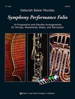 Kjos Music - Symphony Performance Folio - Monday - Deuxime violon - Livre