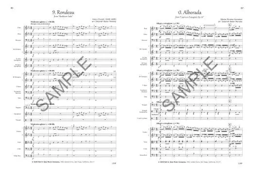 Symphony Performance Folio - Monday - Full Conductor Score - Book