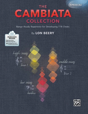 Alfred Publishing - The Cambiata Collection: Range-Ready Repertoire for Developing TTB Choirs - Berry - Book/PDF, Audio Online