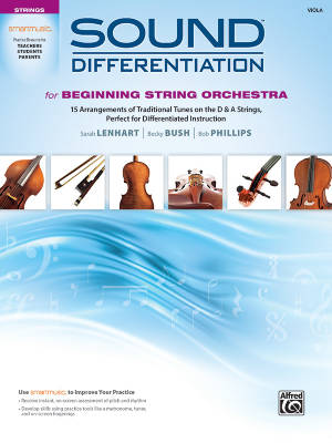 Alfred Publishing - Sound Differentiation for Beginning String Orchestra - Lenhart/Bush/Phillips - Alto - Livre