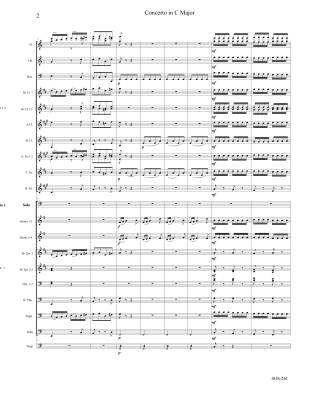 Concerto in C Major - Fasch/Yeago - Bassoon/Concert Band - Gr. 1.5