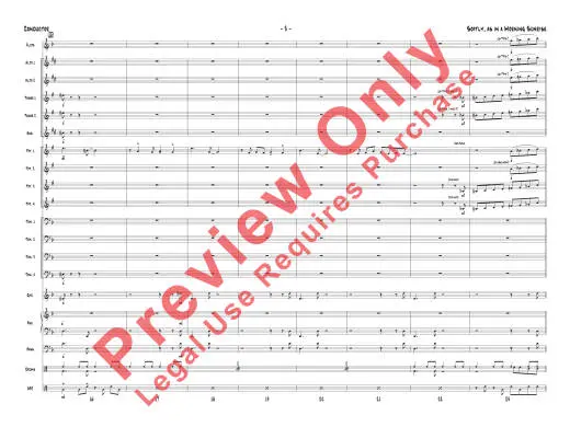 Softly, as in a Morning Sunrise - Romberg/Hammerstein/Baker - Jazz Ensemble - Gr. 2.5