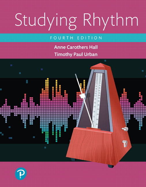 Studying Rhythm, 4th Edition - Hall/Urban - Book