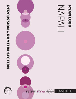 Tapspace Publications - Napali - Loud - Percussion Ensemble/Rhythm Section - Score/PDF Parts