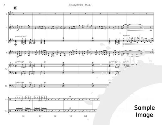 Big Adventure - Mueller - Mallet Ensemble/Rhythm Section - Score/PDF Parts