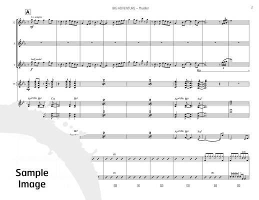 Big Adventure - Mueller - Mallet Ensemble/Rhythm Section - Score/PDF Parts