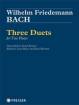 Theodore Presser - Three Duets - Bach/Berman/Buyse - Flute Duet - Score/Parts