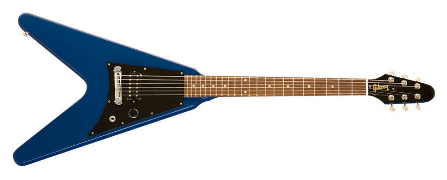 Gibson Melody Maker Flying V - Satin Blue | Long & McQuade