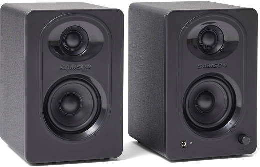 Samson - MediaOne M30 Powered Studio Monitors (Pair)