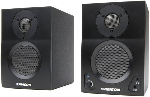Samson - MediaOne BT3 Bluetooth Active Studio Monitors (Pair)