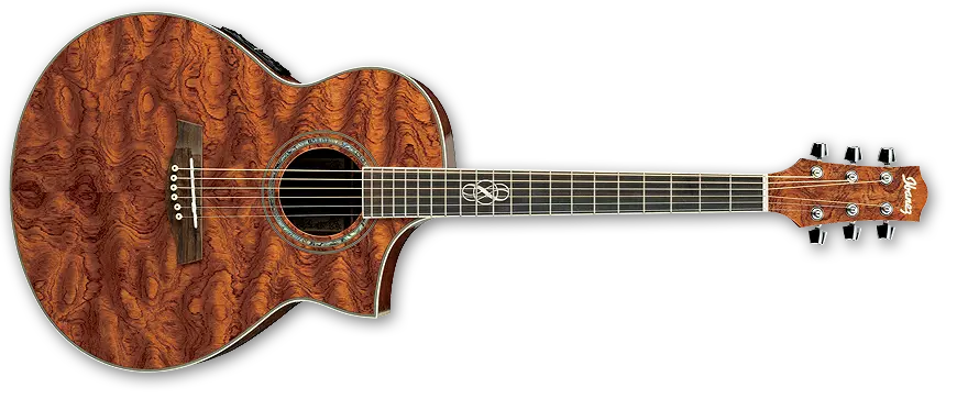Ibanez Acoustic Exotic Bubinga Cutaway w/ Electronics