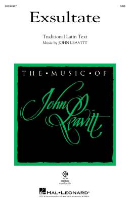 Hal Leonard - Exsultate - Leavitt - SAB