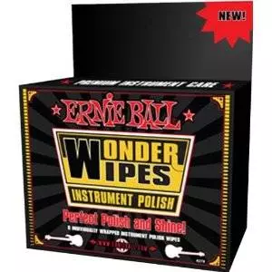 Ernie Ball - Wonder Wipes Instrument Polish (6 pack)