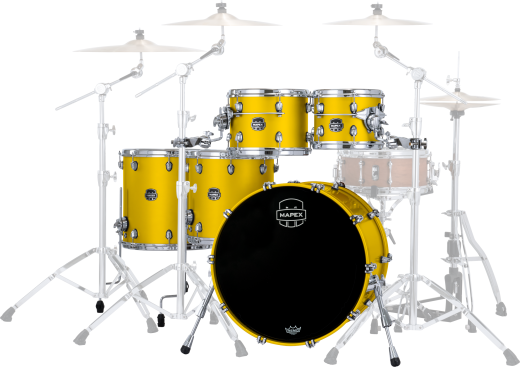 Saturn Evolution 5-Piece Shell Pack (22,10,12,14,16) - Tuscan Yellow