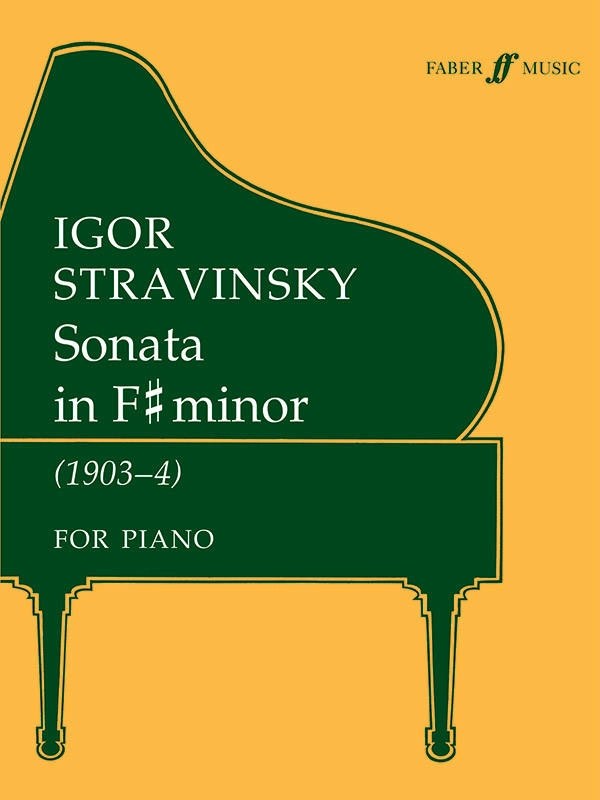 Sonata in F-sharp Minor - Stravinsky - Piano - Sheet Music