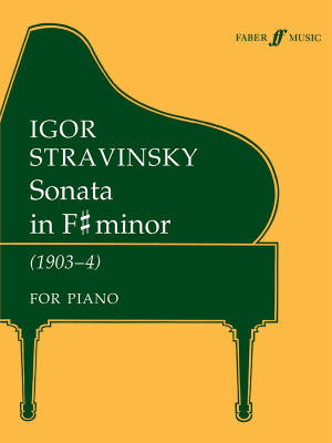 Faber Music - Sonata in F-sharp Minor - Stravinsky - Piano - Sheet Music