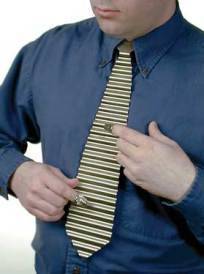 Metal Zydeco Washboard Tie with Thimbles