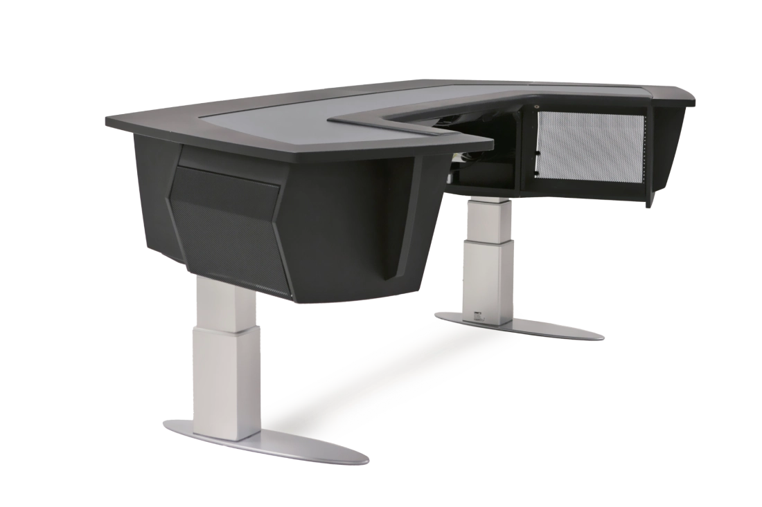 Sit/Stand Workstation with Flat Desk