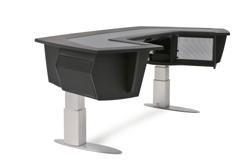Sit/Stand Workstation with Flat Desk