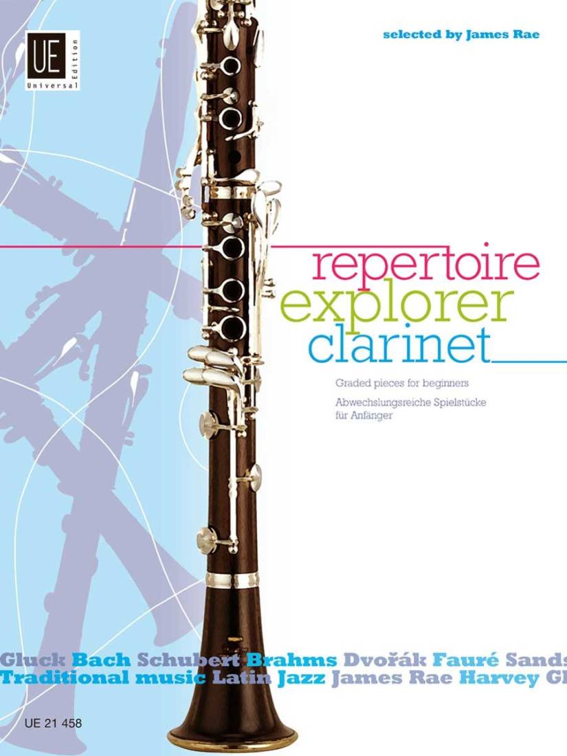 Repertoire Explorer--Clarinet: Graded Pieces for Beginners - Rae - Clarinet/Piano - Book