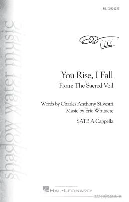 Shadow Water Music - You Rise, I Fall (from: The Sacred Veil) - Silvestri/Whitacre - SATB