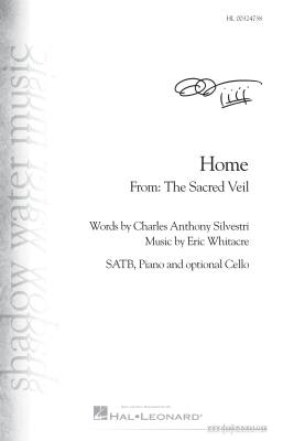 Shadow Water Music - Home (from: The Sacred Veil) - Silvestri/Whitacre - SATB