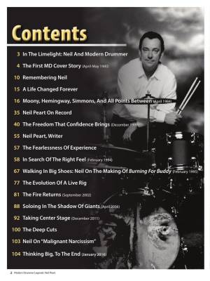 Modern Drummer Legends: Rush\'s Neil Peart - Book