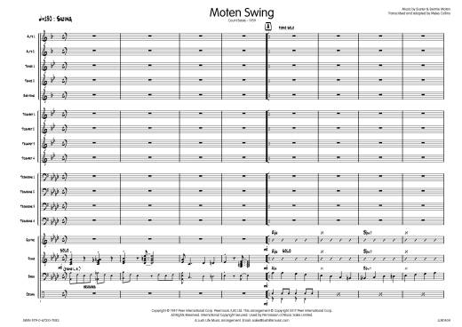 Moten Swing - Basie/Wilkins - Jazz Ensemble - Gr. 4