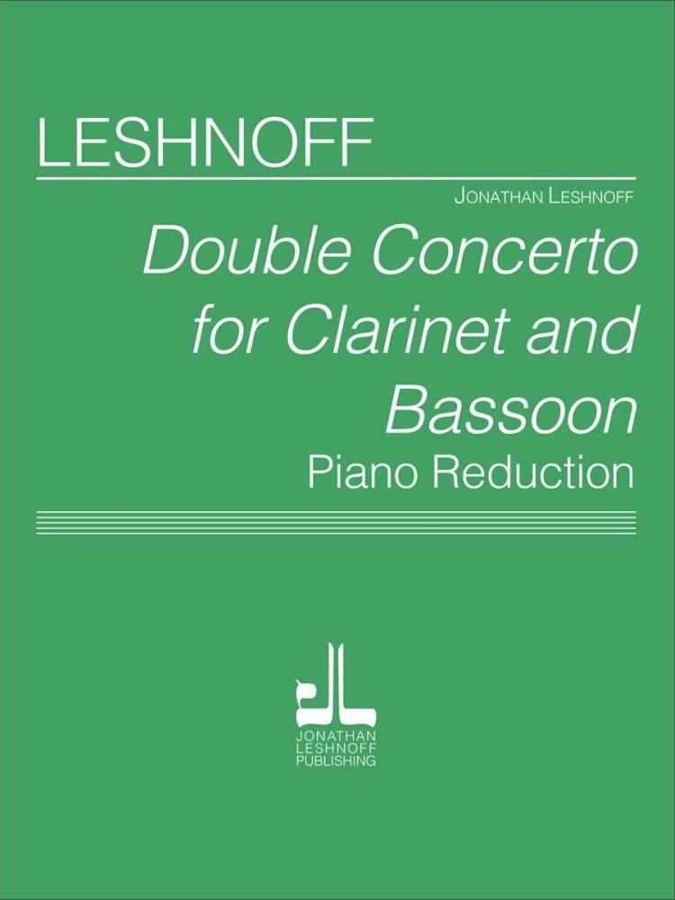 Double Concerto for Clarinet & Bassoon - Leshnoff - Score/Parts