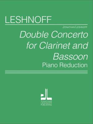 Theodore Presser - Double Concerto for Clarinet & Bassoon - Leshnoff - Score/Parts