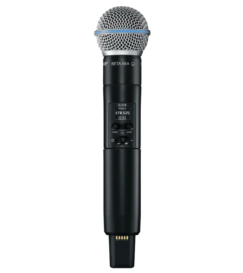 SLXD2/B58 Handheld Transmitter with Beta58A Capsule - H55