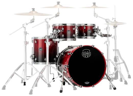 Saturn Renew 4-Piece Shell Pack (20,10,12,14) - Scarlet Fade