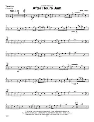 Jamz: 15 Solos in Modern Styles - Jarvis - Trombone - Book/Audio Online