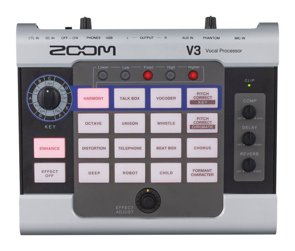 Zoom - V3 Multi-effects Vocal Processor