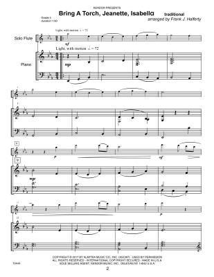 Celebrating Christmas (14 Grade 4 Solos With Piano Accompaniment) - Halferty - Flute - Book