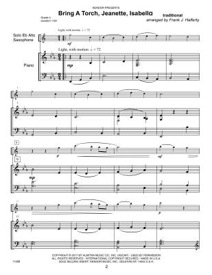 Celebrating Christmas (14 Grade 4 Solos With Piano Accompaniment) - Halferty - Eb Alto Saxophone - Book