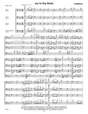 Christmas Collages: 10 Favorites For Flexible Trios Or Quartets - Cello - Strommen - Book