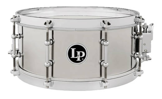 Latin Percussion - 5 1/2 x 13 Salsa Snare - Stainless Steel