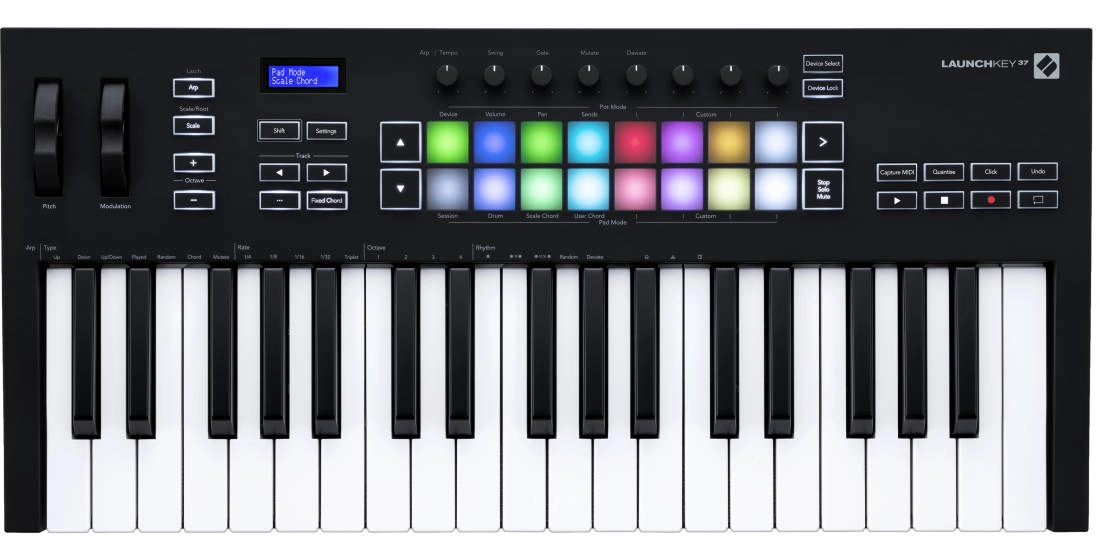 Launchkey MK3 37-Key MIDI Controller