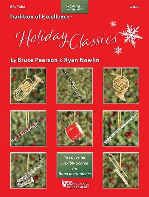 Tradition of Excellence: Holiday Classics - Pearson/Nowlin - BBb Tuba - Book